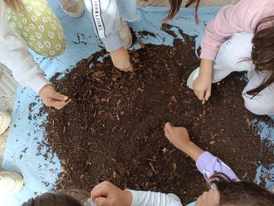 El Ayuntamiento de Tomio promueve la separacin de residuos en las escuelas de la localidad