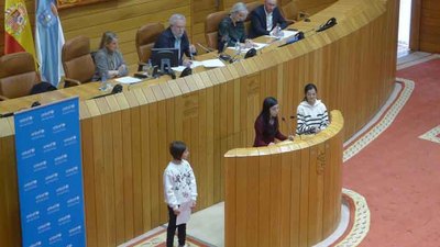 Siete jvenes de Tui representan al municipio en el Foro Infantil de UNICEF