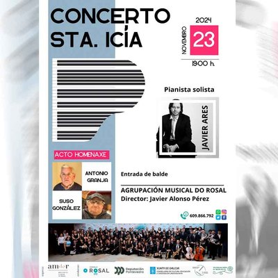 El Rosal celebra a Santa Cecilia con msica, homenajes y emocin