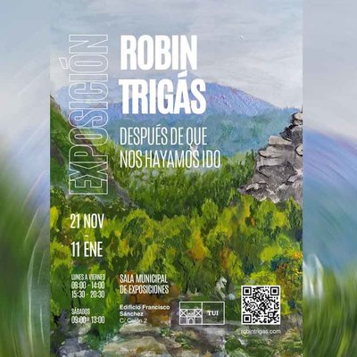 Arte y reflexin: Robn Trigas presenta su muestra sobre la relacin entre humanidad y naturaleza en Tui