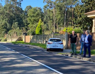 A Guarda renueva tramos clave de pavimento con inversin municipal y autonmica