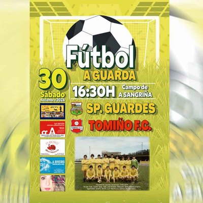 El Campo de A Sangria ser testigo del emocionante derbi entre Sporting Guards y Tomio FC