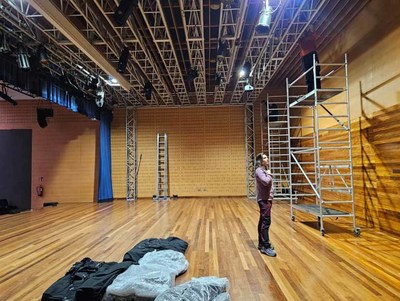 Tomio refuerza la seguridad y moderniza el Auditorio de Goin con una inversin de ms de 31.000 euros