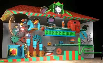 Tomio inaugura la Navidad con un show de videomapping en la fachada del Concello