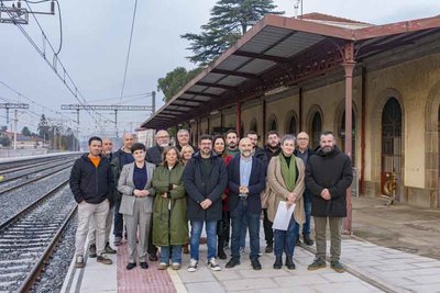 El BNG urge reactivar las estaciones de tren en el Baixo Mio y mejorar las conexiones con Portugal