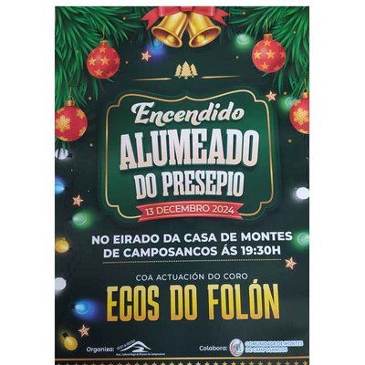 Inauguracin del Beln y Concierto de Panxolias en Camposancos