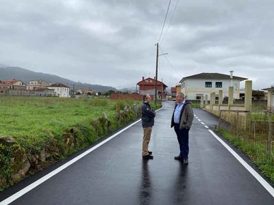 Mejora de infraestructuras en A Guarda: nueva tubera y asfaltado en Cea Vella