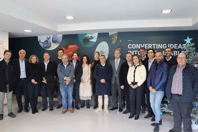 Empresas de Cerveira fortalecen su colaboracin con el PIEP en Guimaraes