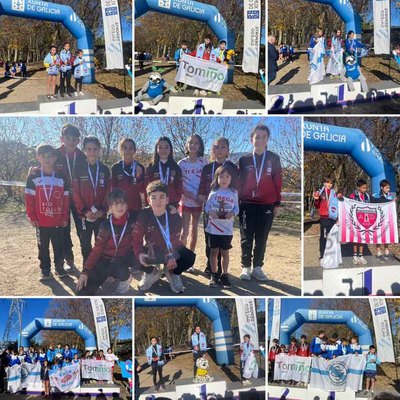 El Club Atletismo Trega brilla en el Campeonato Provincial de Campo a Travs con tres oros y destacados resultados en categoras inferiores