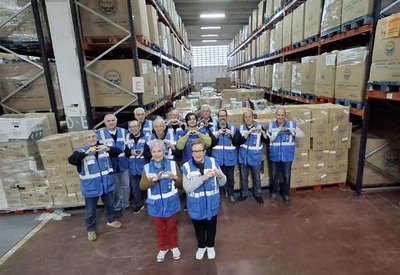Ms de 9.000 kilos de alimentos recogidos en Baixo Mio durante la Gran Recogida 2024