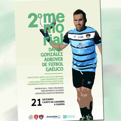 A Guarda Celebra el II Memorial Daniel Gonzlez Adrover con Ftbol Galico Solidario