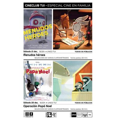 Cine Familiar en Tui: Dos Sesiones Especiales para los Ms Pequeos