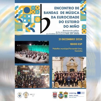 A Guarda, Caminha y O Rosal se unen en un emotivo concierto navideo conjunto