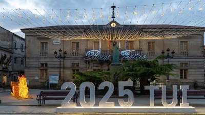 Tui despide el ao con conciertos, mercado navideo y deporte solidario