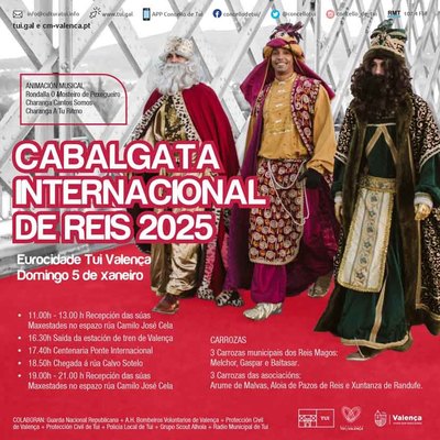 -SUSPENDIDA- Tui y Valena se unen para una mgica Cabalgata Internacional de Reyes