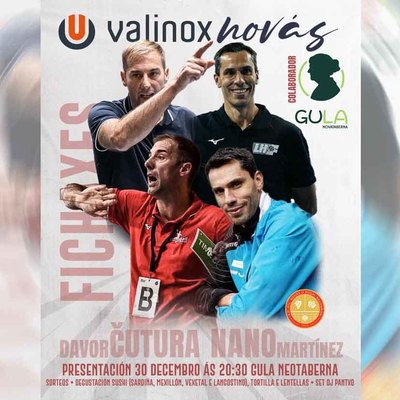 El Valinox Novs ficha a Davor Cutura como nuevo entrenador en un momento clave de la temporada