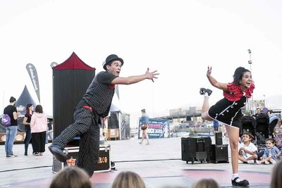 El circo y la diversin inauguran la programacin cultural de 2025 en A Guarda