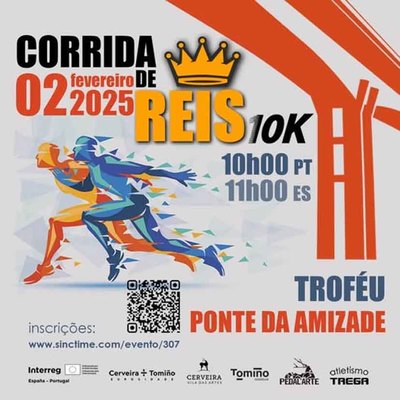 Atletismo transfronterizo: La Corrida de Reis reunir a ms de 200 atletas en Cerveira y Tomio