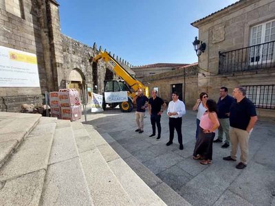 Tui celebra el impacto del Programa 2% Cultural en la conservacin del patrimonio gallego