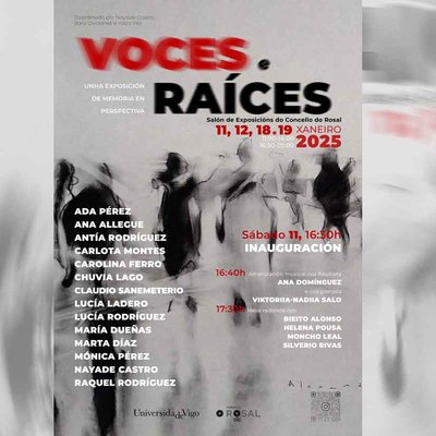 O Rosal inaugura -Voces y Races-, una exposicin que conecta el pasado y el futuro