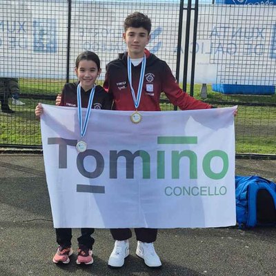 Promesas del atletismo gallego: Sergio Silva y Nadia Conejo brillan en el Campeonato Escolar de Cross