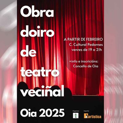 El Concello de Oia organiza obradoiros de teatro gratuitos para todas las edades