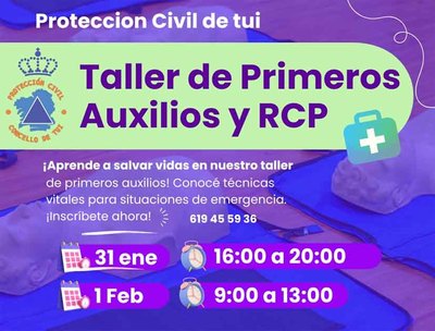 Aprende a salvar vidas: Inscrbete en el taller de primeros auxilios en Tui