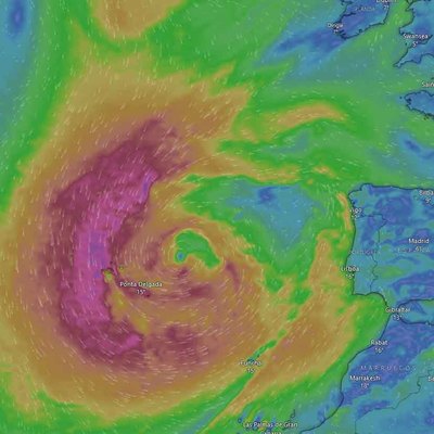 Galicia se prepara para el impacto de la borrasca Garo entre martes y mircoles