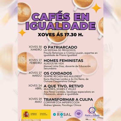 O Rosal impulsa el debate social con una nueva edicin de los -Cafs en Igualdad-