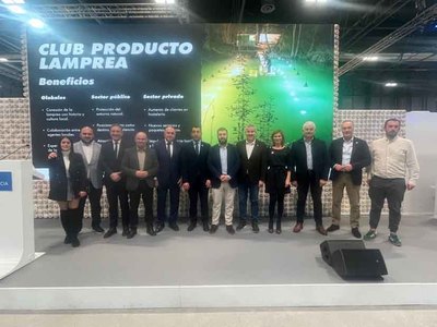 FITUR 2025: La lamprea, eje turstico del Xeodestino Condado-Paradanta