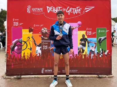 El guards lex Sierpes logra la plata en el Nacional de Cross sub18