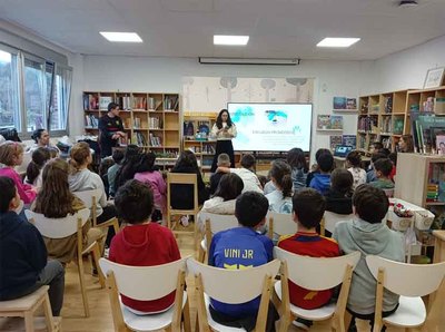 Concienciacin ambiental en A Guarda: Charlas escolares sobre incendios y reforestacin