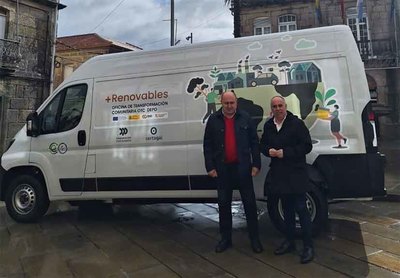 La oficina mvil +Renovables llega a Arbo para impulsar la eficiencia energtica