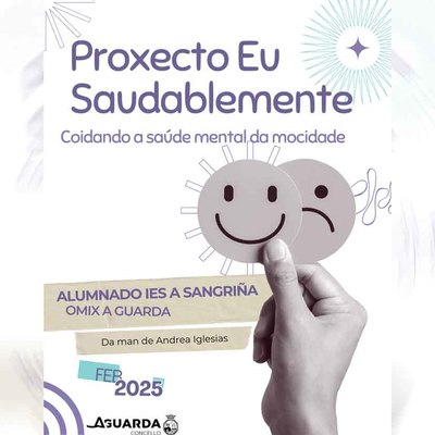 El Concello da Guarda impulsa la salud mental en el IES A Sangria con el programa -Eu SaudableMente-