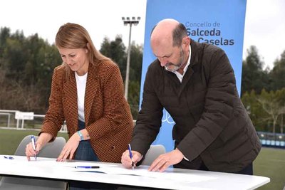 Aprobada la mejora del campo Penedo Redondo de Salceda de Caselas con ms de 240.000 euros de inversin