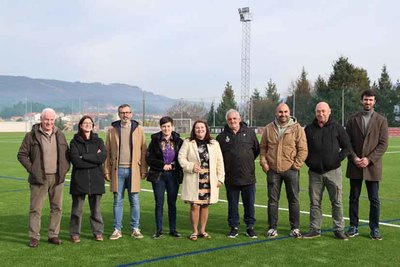 O Rosal impulsa la sostenibilidad con la renovacin ecolgica de su campo de ftbol