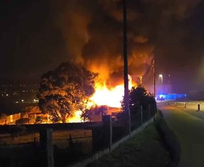 Alarma en Cabo Silleiro por un incendio en una vivienda: an se desconocen las causas