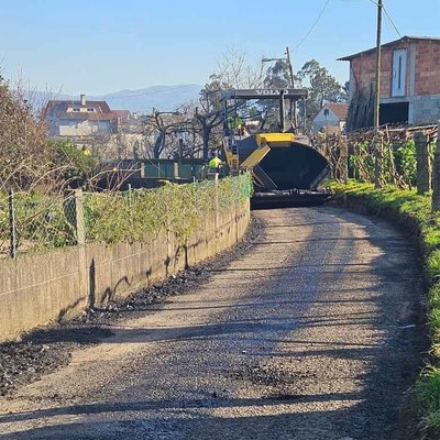Comienzan las obras de mejora en la red viaria de Salvaterra de Mio