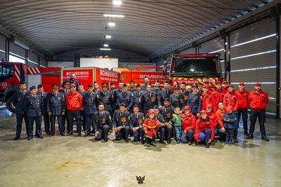 Bomberos Voluntarios de Vila Nova de Cerveira celebran 90 aos con nueva obra de reforma y refuerzo de su misin