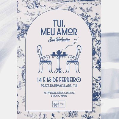 La campaa -Tui, Meu Amor- transforma la Plaza de la Inmaculada en un escenario nico para San Valentn