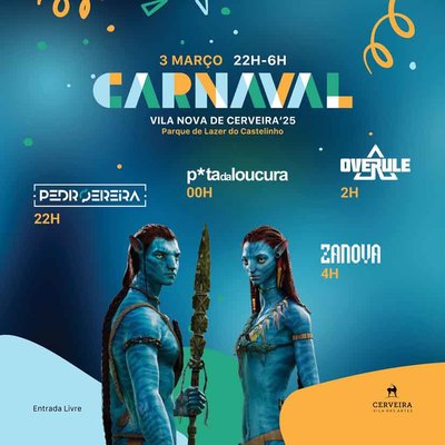 Msica y fantasa en la Fiesta de Carnaval de Cerveira 2025