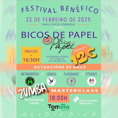 Festival Benfico en Tomio para ayudar a nios con cncer