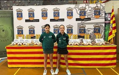 Ins y Eva Lemos logran un nuevo xito en el Mster Nacional N4 sub 13 en Zaragoza