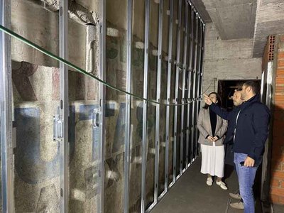 Salvaterra de Mio mejora sus infraestructuras deportivas con la ampliacin de vestuarios en el campo de ftbol de Oural