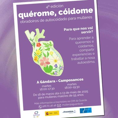 Autocuidado y autoestima: vuelve el obradoiro -Qurome, cidome- para mujeres mayores de 55 aos