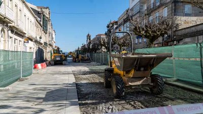 Tui inicia la urbanizacin del Paseo da Corredoira y Augusto Gonzlez Besada con una inversin de 1,1 millones de euros