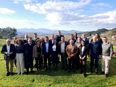 O PP Provincial celebra unha reunin de traballo nas Neves coa candidatura das eleccins autonmicas 2024 con motivo do 1 aniversario da vitoria de Alfonso Rueda