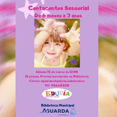 La Biblioteca Municipal de A Guarda impulsa el amor por la lectura con una actividad sensorial para bebs