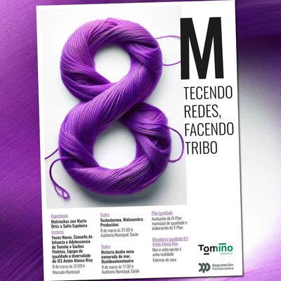 Tomio refuerza su compromiso con la igualdad en el 8M con teatro, lecturas y talleres