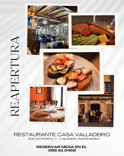 Restaurante Casa Valladeiro reabre sus puertas con nueva gerencia y una propuesta gastronmica renovada